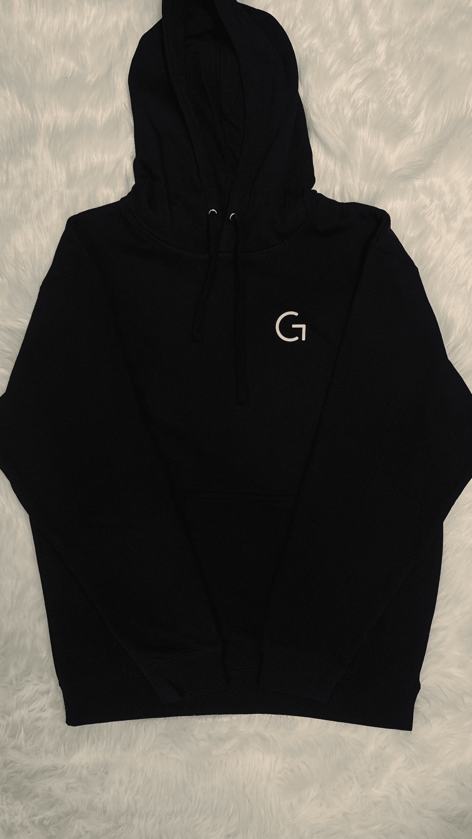 Red Bottom Bart Hoodie — Black - Image 2