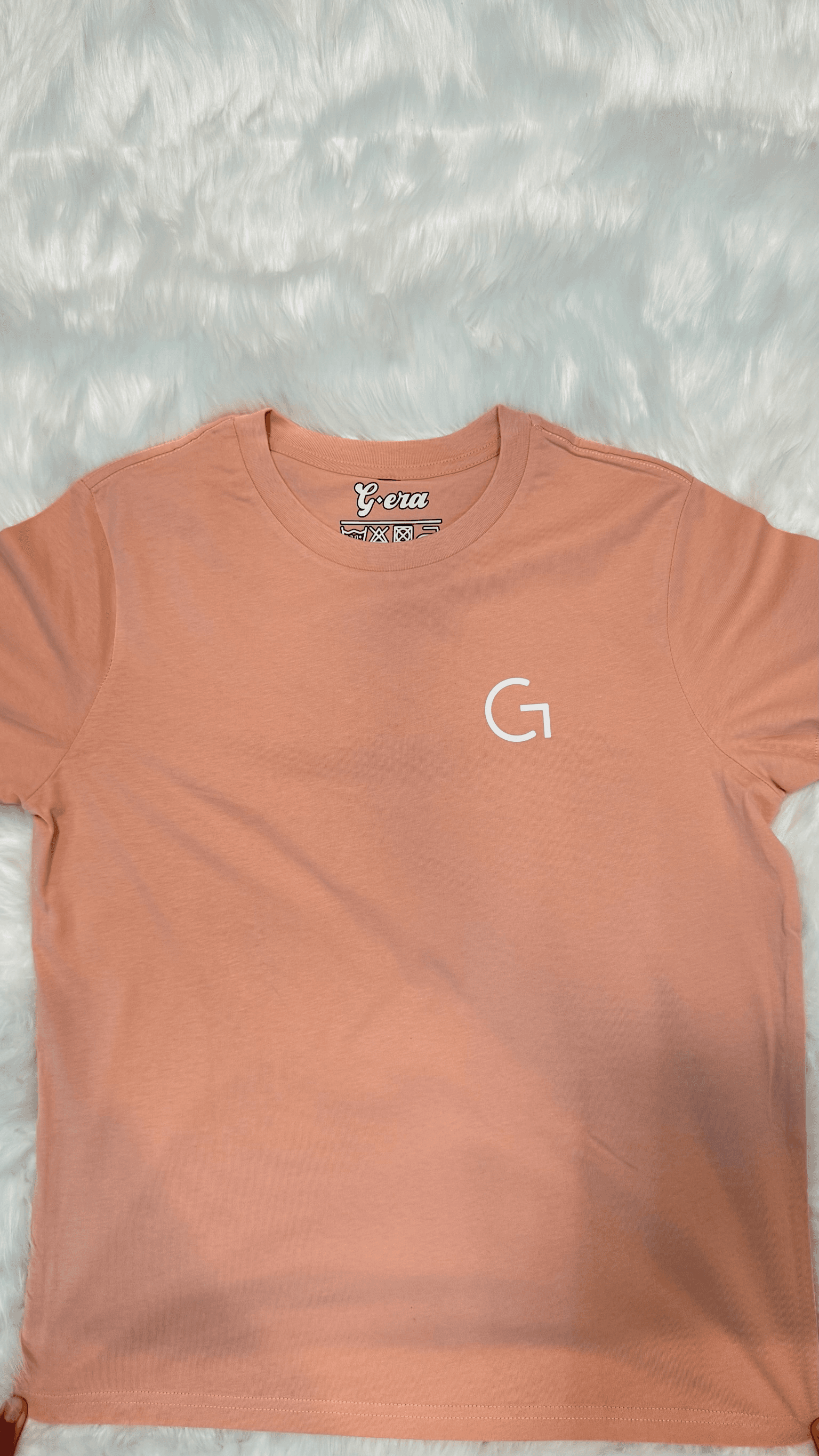 Red Bottom Bart Tee — Salmon Pink - Image 2
